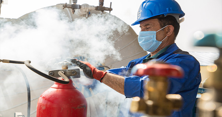 شارژ کپسول آتش نشانی در کرج با ایمن سازان سپهر