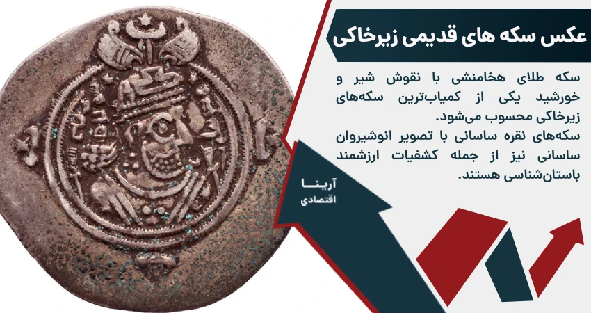 عکس سکه های قدیمی زیرخاکی